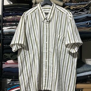 Classic Striped Button-Down Shirt